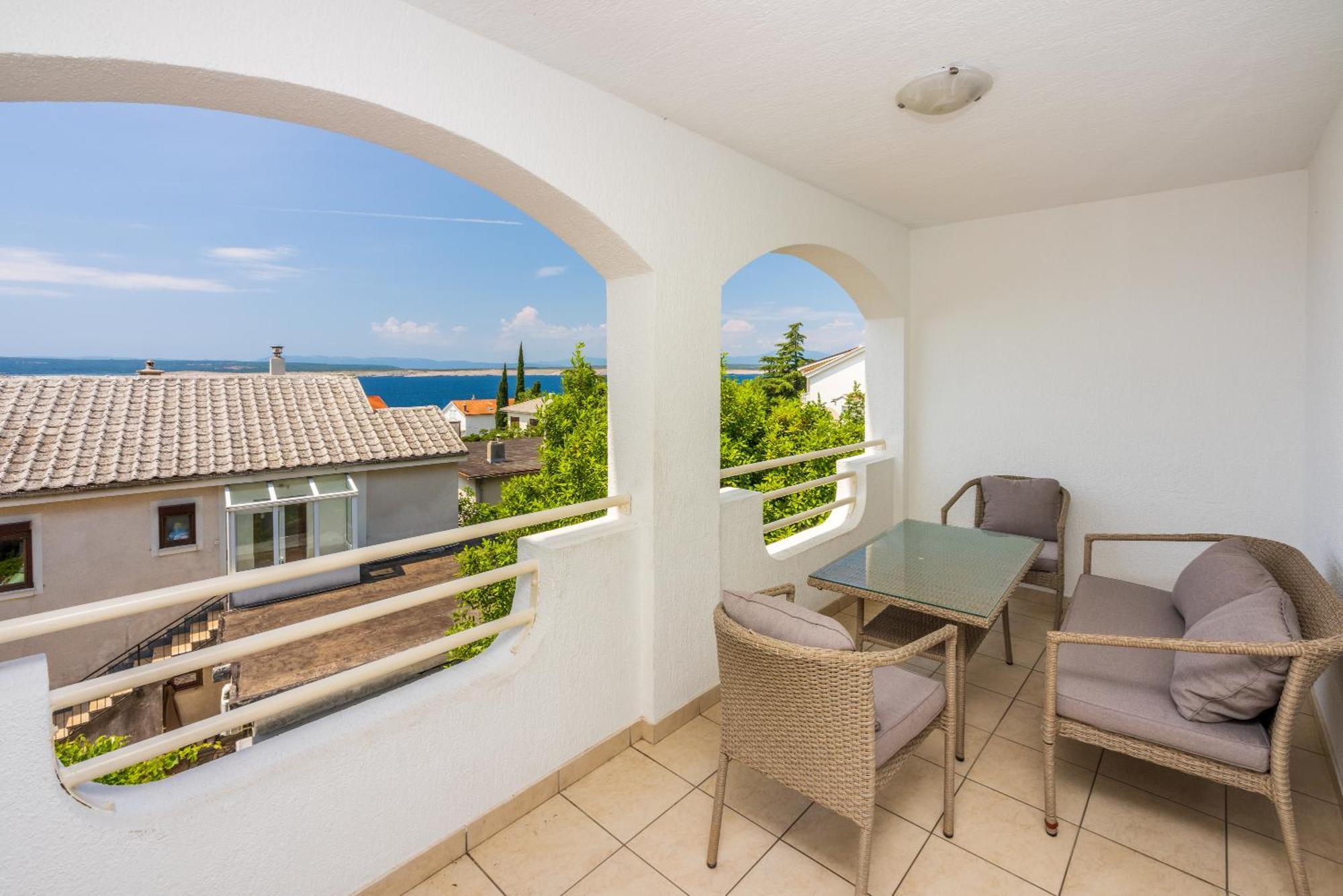 Apartments Obradovic Dramalj Ngoại thất bức ảnh